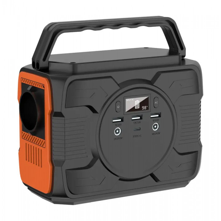 AUMOON OPS-200W (Пик 400Вт) 173Wh / 48000mAh  Портативна електростанція (ДБЖ) з можливістю заряджання від сонячної панелі