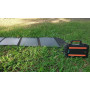 AUMOON BPS-500W (Пік 1000Вт) 550Wh / 150000mAh + сонячна панель 60W портативний сонячний генератор електростанція, ДБЖ, із зарядкою від сонячної панелі.