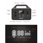 BRIDNA 300W (Пік 600Вт) + сонячна панель 100W портативний сонячний генератор електростанція, ДБЖ, із зарядкою від сонячної панелі.