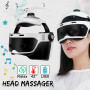 Масажер для голови та очей шолом з повітряною компресією Scalp Brain Relax MS2900
