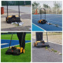 Підмітальна акумуляторна машина Sweeper JL550E 5000mAh 25л Колір Сірий