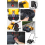 Підмітальна акумуляторна машина Sweeper JL550E 5000mAh 25л Колір Сірий