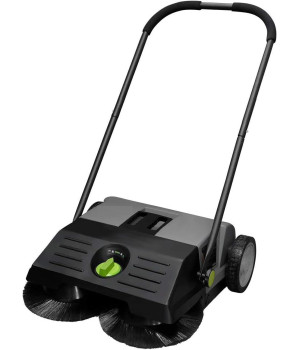 Підмітальна машина Sweeper JL550S з ручним приводом 25л Колір Сірий