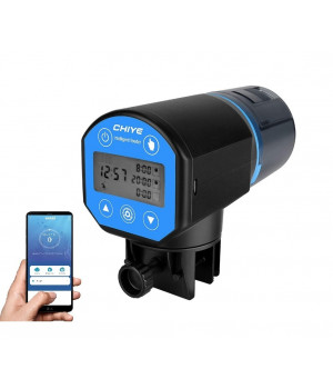 Годівниця для риб акваріумна автоматична CHIYE CY-059DW з LCD-монітором, WIFI