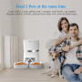 Годівниця для котів та собак автоматична Honeyguaridan S36D WiFi, 4л, Біла