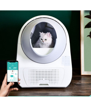 Автоматичний туалет для кішок Scooper CatLink (PRO-X Luxury) CL-08 від Xiaomi, WiFi, УФ-дезінфекція